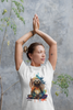 Faultier macht Yoga - Premium Organic Shirt Women